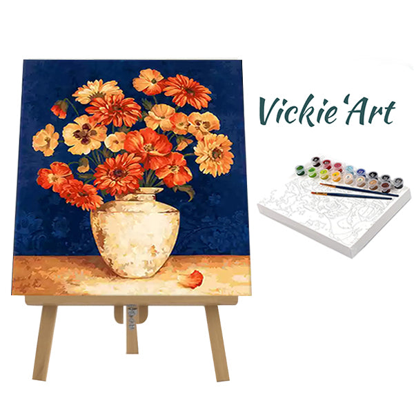 Calendula-Flower-Paint By Numbers Kit