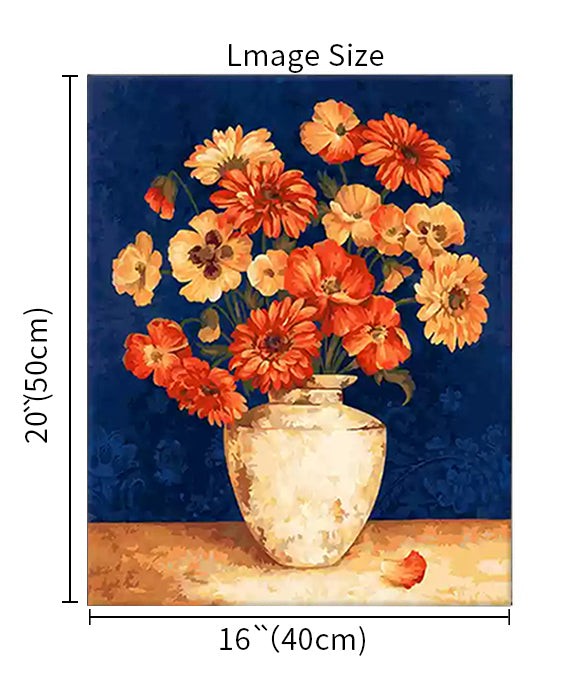 Calendula-Flower-Paint By Numbers Kit
