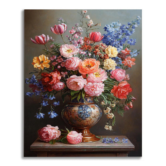 Rose Dream-Flowers-Paint By Numbers Kit